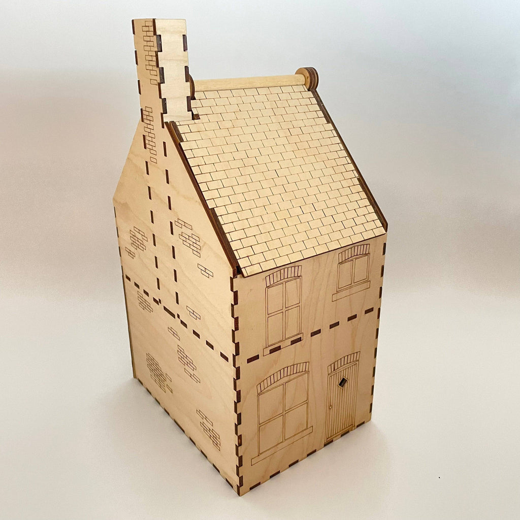 19th Century Terraced House - Pre-Built Model By Curious Rabbit ® - Bits’N’Bobs 24-7