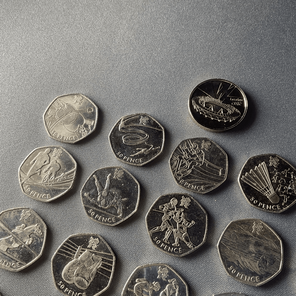 2011 London Olympic 50p Complete Set with Completer Medallion - Bits’N’Bobs 24 - 7