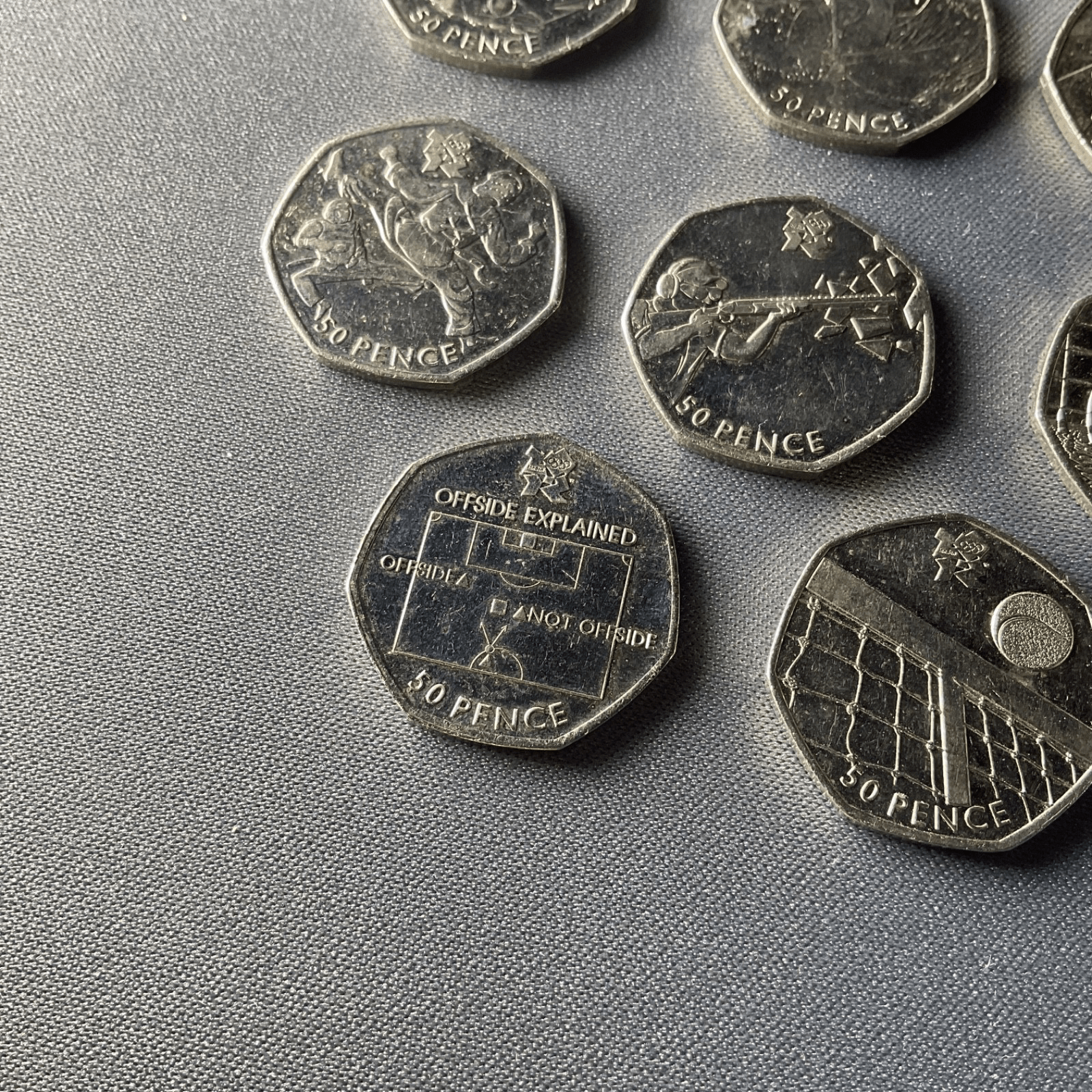2011 London Olympic 50p Complete Set with Completer Medallion - Bits’N’Bobs 24 - 7