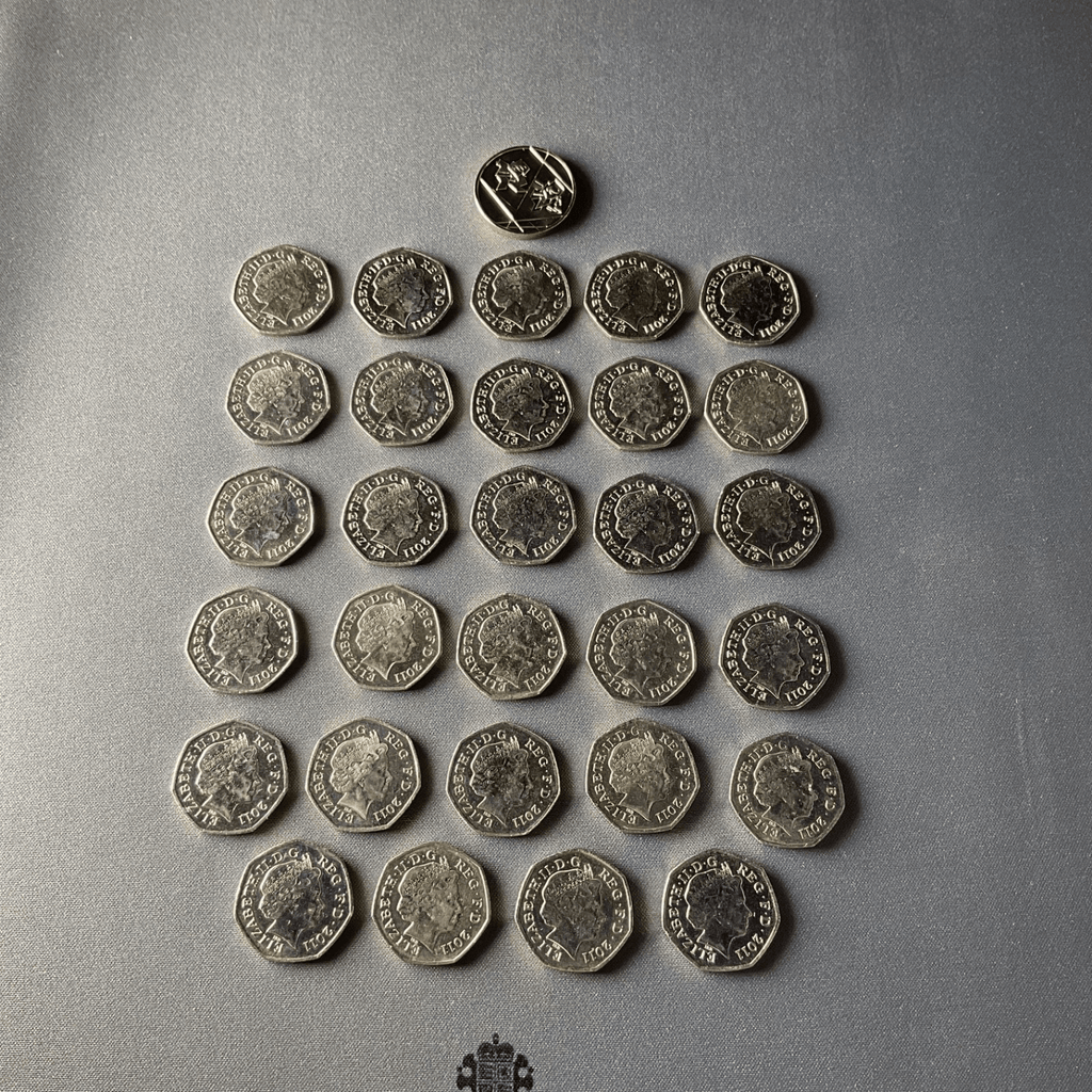 2011 London Olympic 50p Complete Set with Completer Medallion - Bits’N’Bobs 24 - 7