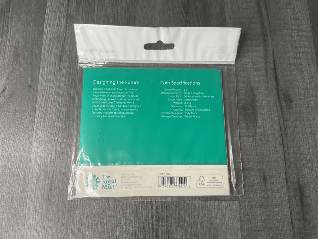 2017 'Designing The Future' UK £1 Brilliant Uncirculated Coin Pack Sealed - Bits’N’Bobs 24 - 7