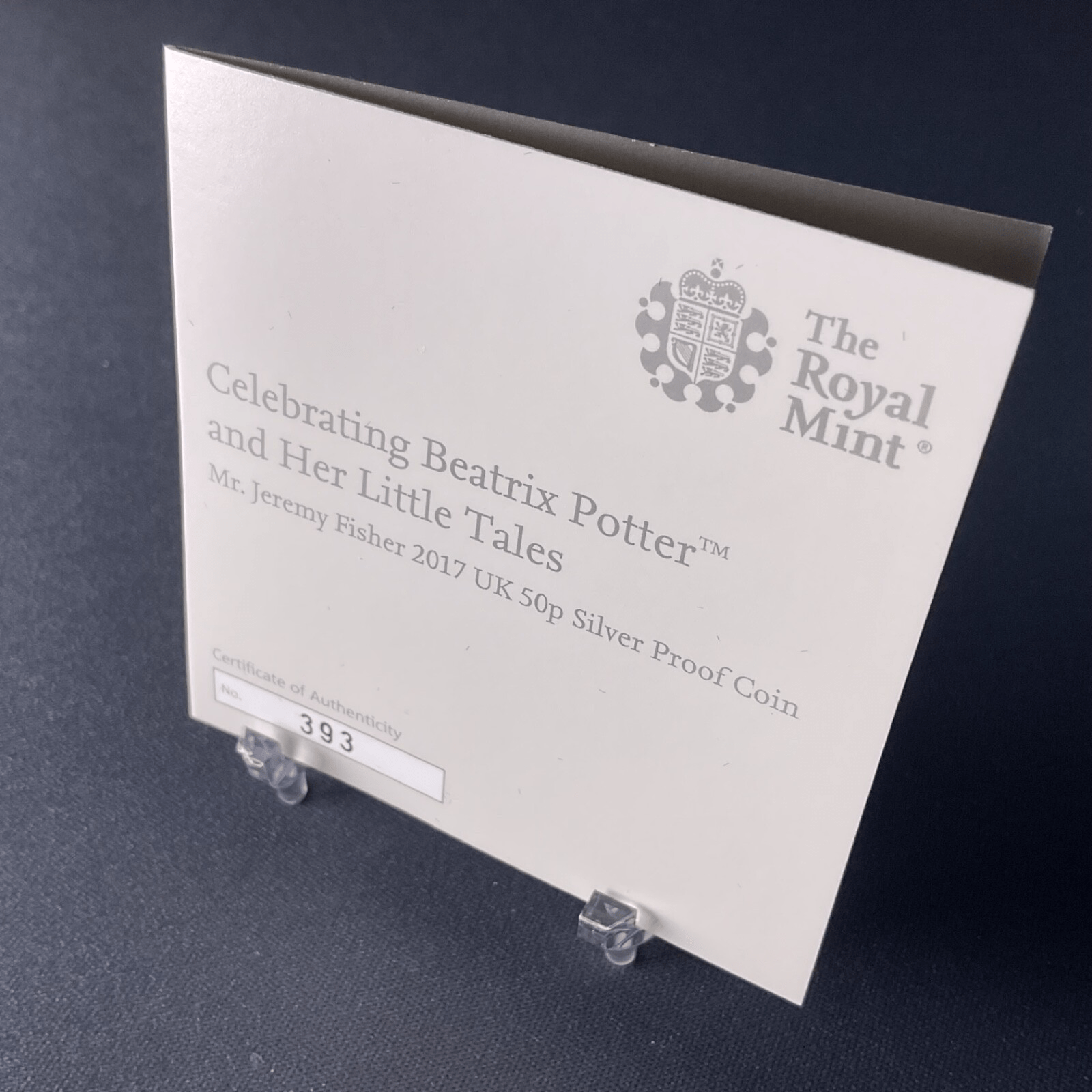 2017 Jeremy Fisher Silver Proof 50p Beatrix Potter Experience Limited Edition - Bits’N’Bobs 24 - 7