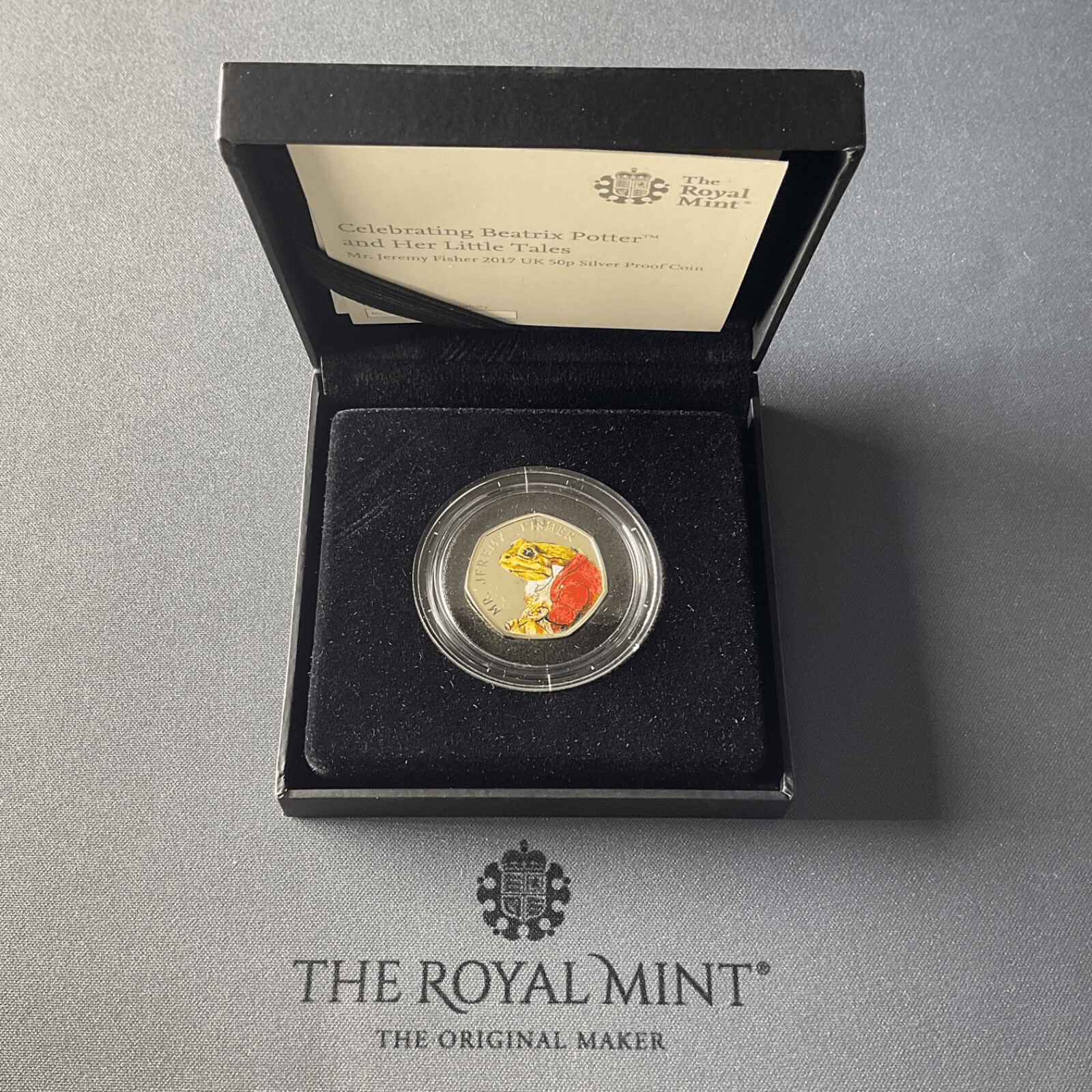 2017 Jeremy Fisher Silver Proof 50p Beatrix Potter Experience Limited Edition - Bits’N’Bobs 24 - 7