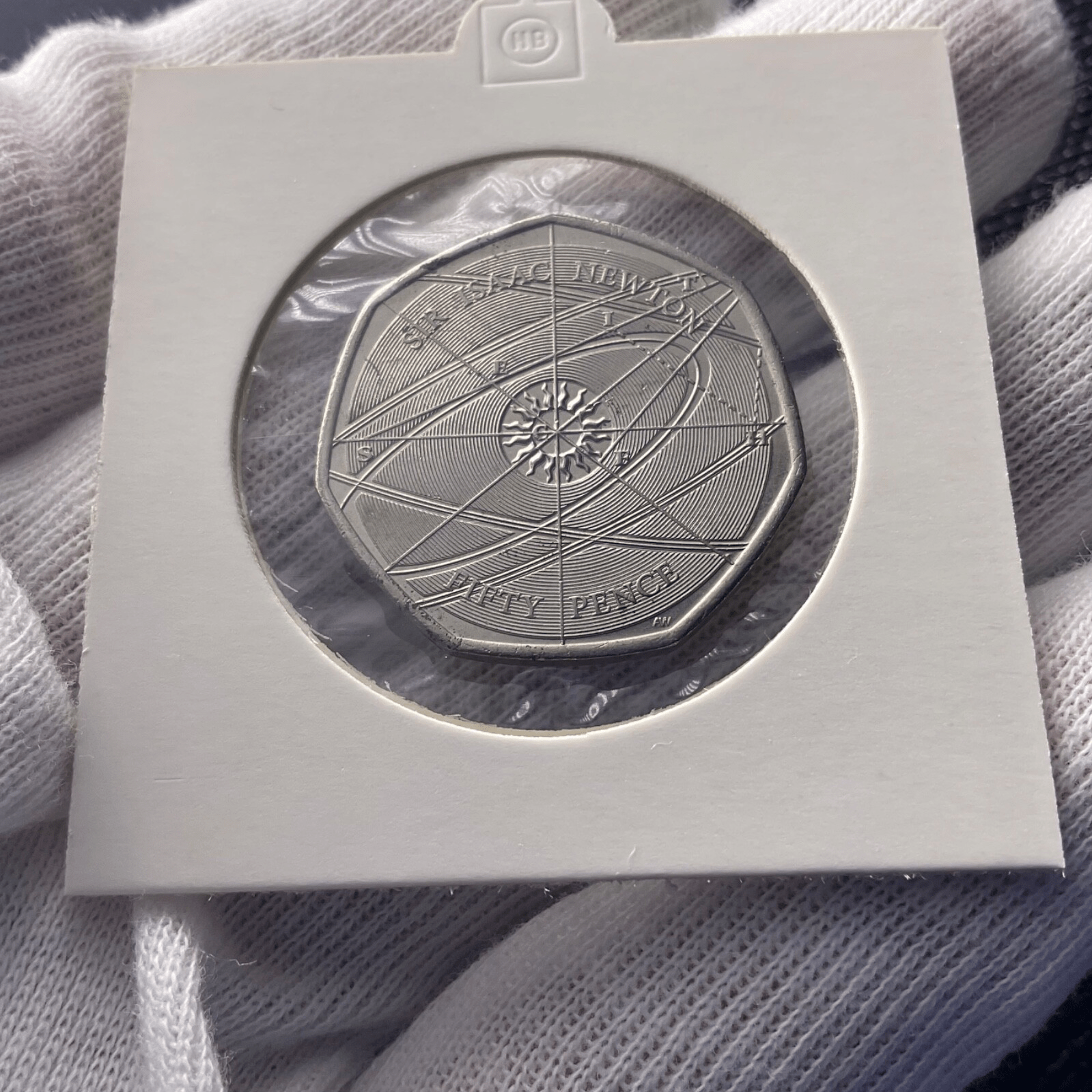 2017 SIR ISSAC NEWTON 50p Fifty Pence Coin - Bits’N’Bobs 24 - 7