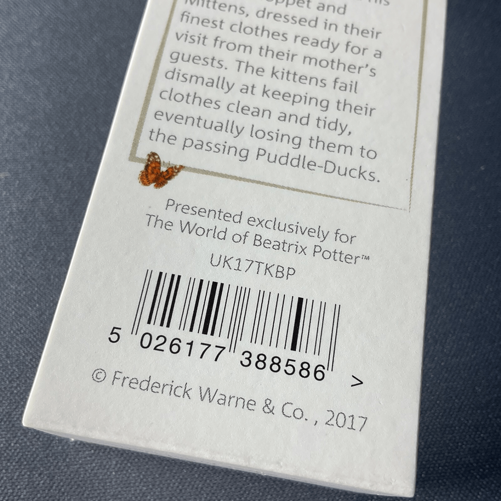 2017 Tom Kitten Silver Proof 50p Beatrix Potter Experience Limited Edition - Bits’N’Bobs 24 - 7