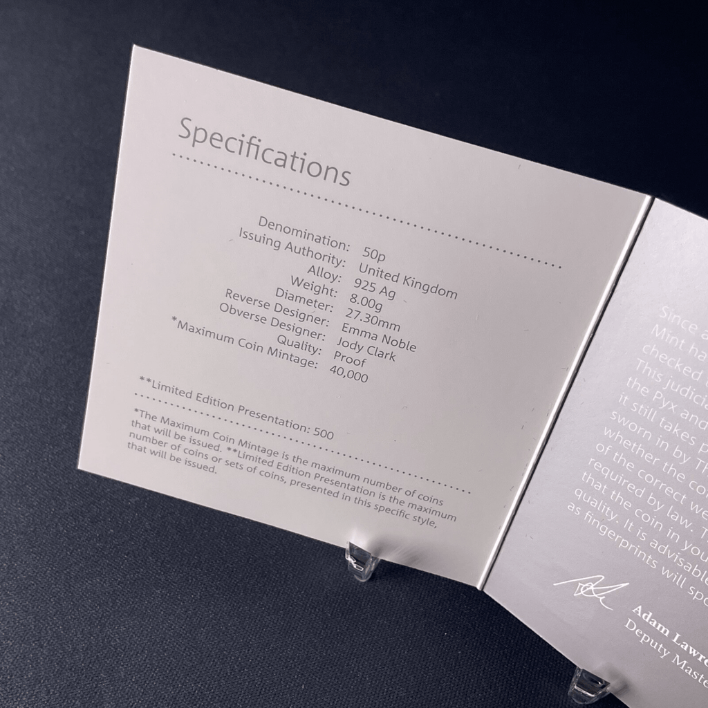 2017 Tom Kitten Silver Proof 50p Beatrix Potter Experience Limited Edition - Bits’N’Bobs 24 - 7