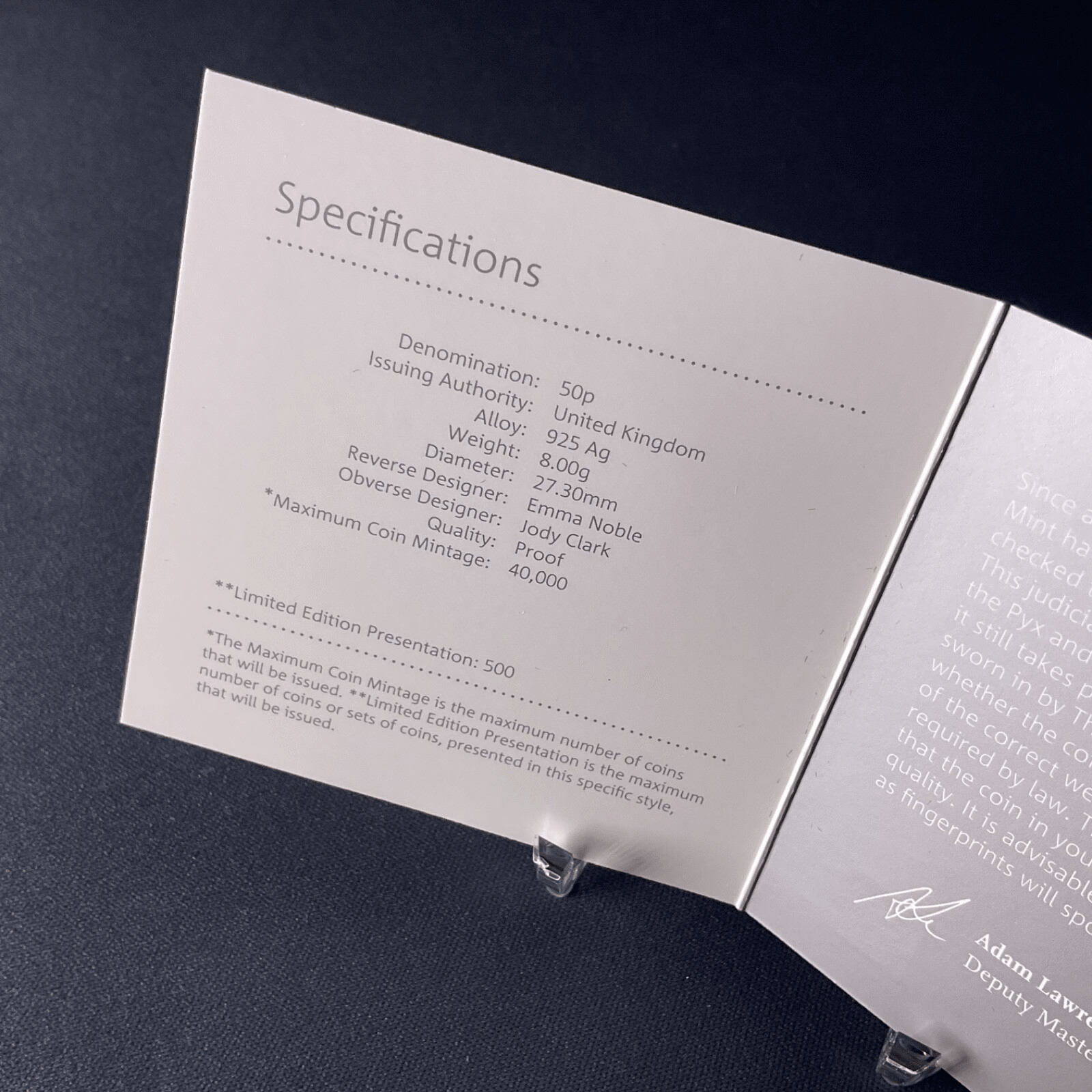 2017 Tom Kitten Silver Proof 50p Beatrix Potter Experience Limited Edition - Bits’N’Bobs 24 - 7