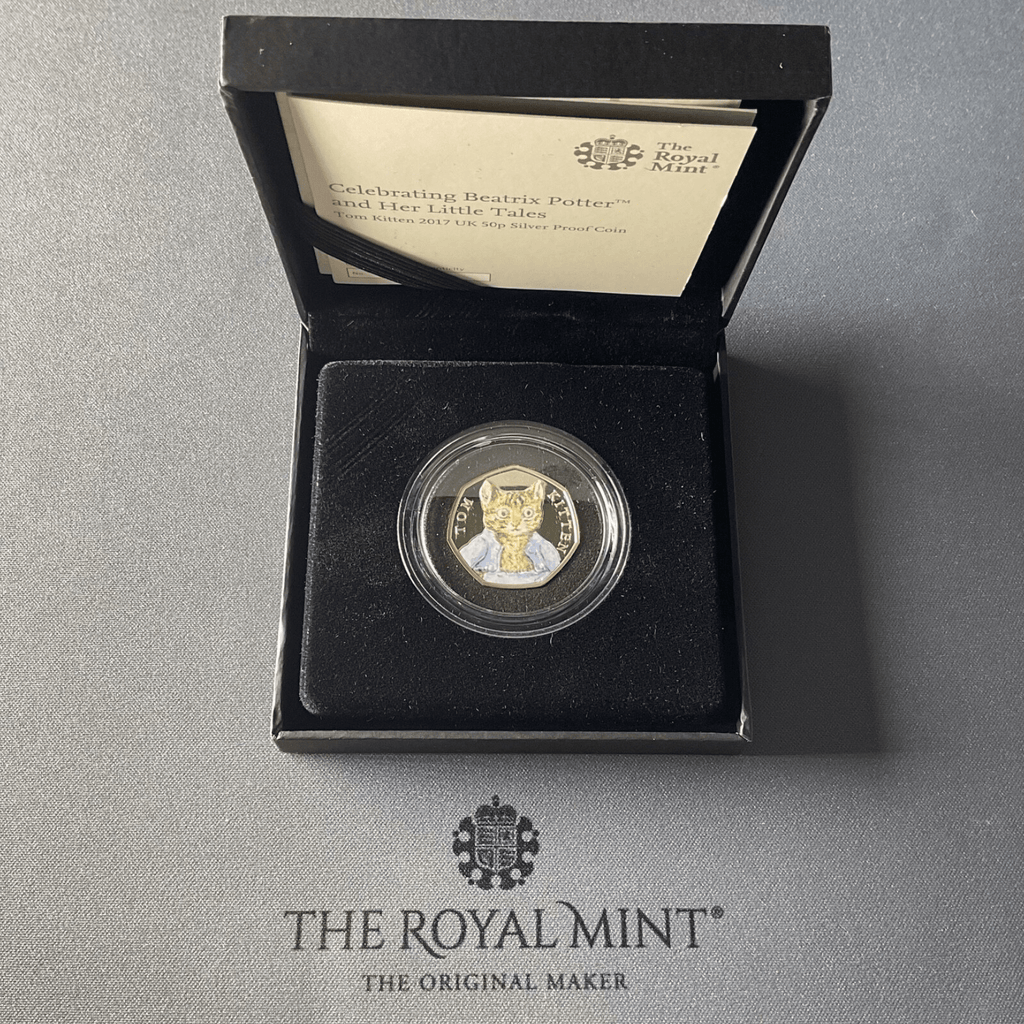 2017 Tom Kitten Silver Proof 50p Beatrix Potter Experience Limited Edition - Bits’N’Bobs 24 - 7
