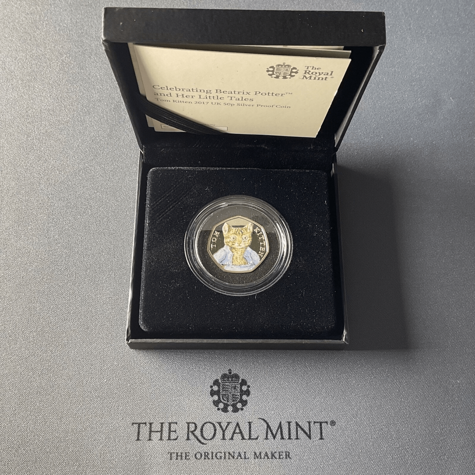 2017 Tom Kitten Silver Proof 50p Beatrix Potter Experience Limited Edition - Bits’N’Bobs 24 - 7