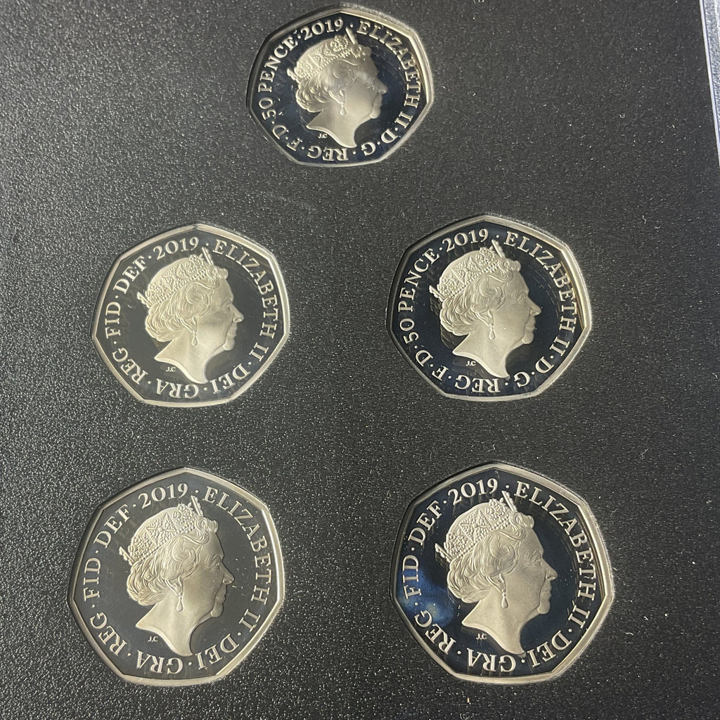 2019 50th Anniversary of the 50p British Culture Proof Coin Set - Bits’N’Bobs 24 - 7
