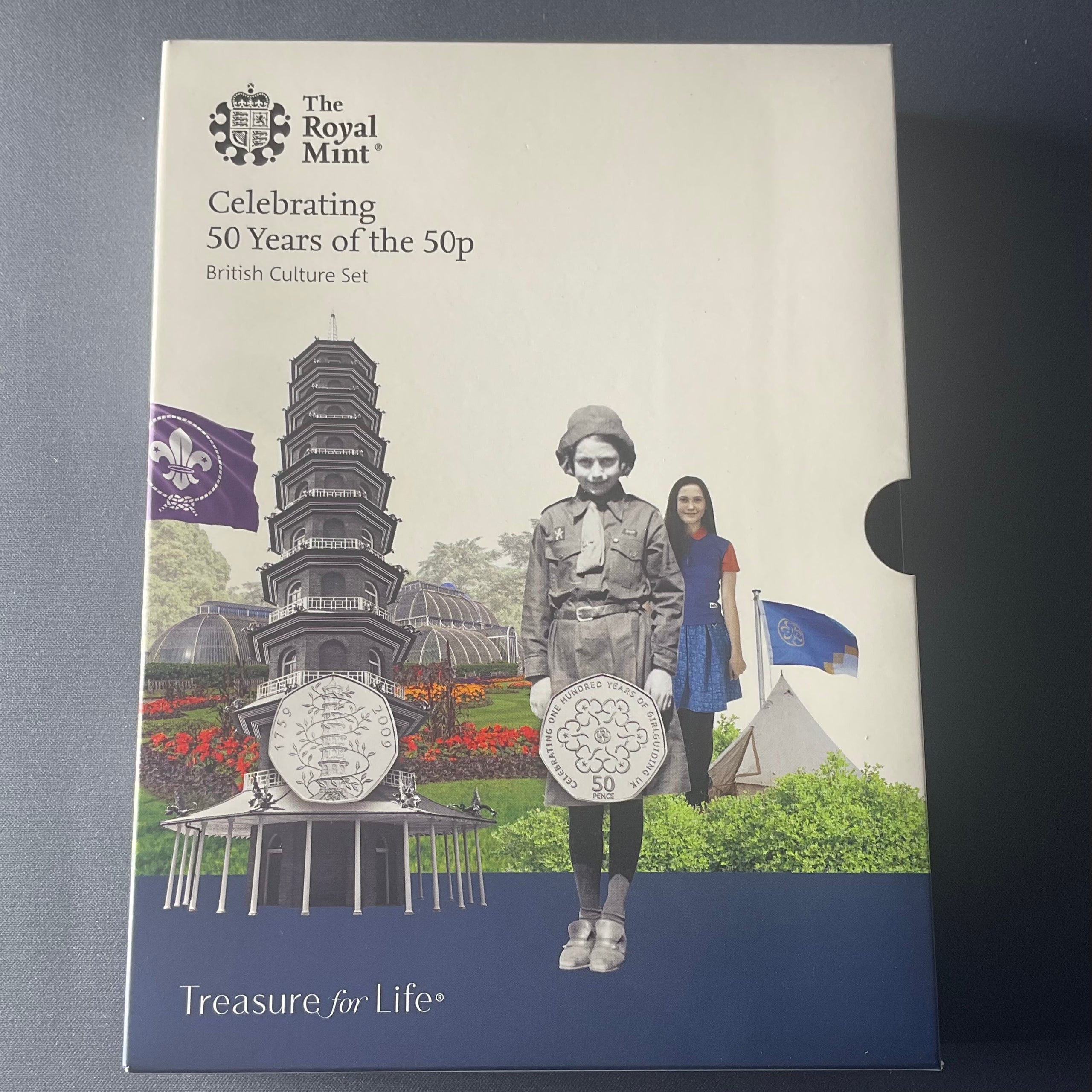 2019 50th Anniversary of the 50p British Culture Proof Coin Set - Bits’N’Bobs 24 - 7