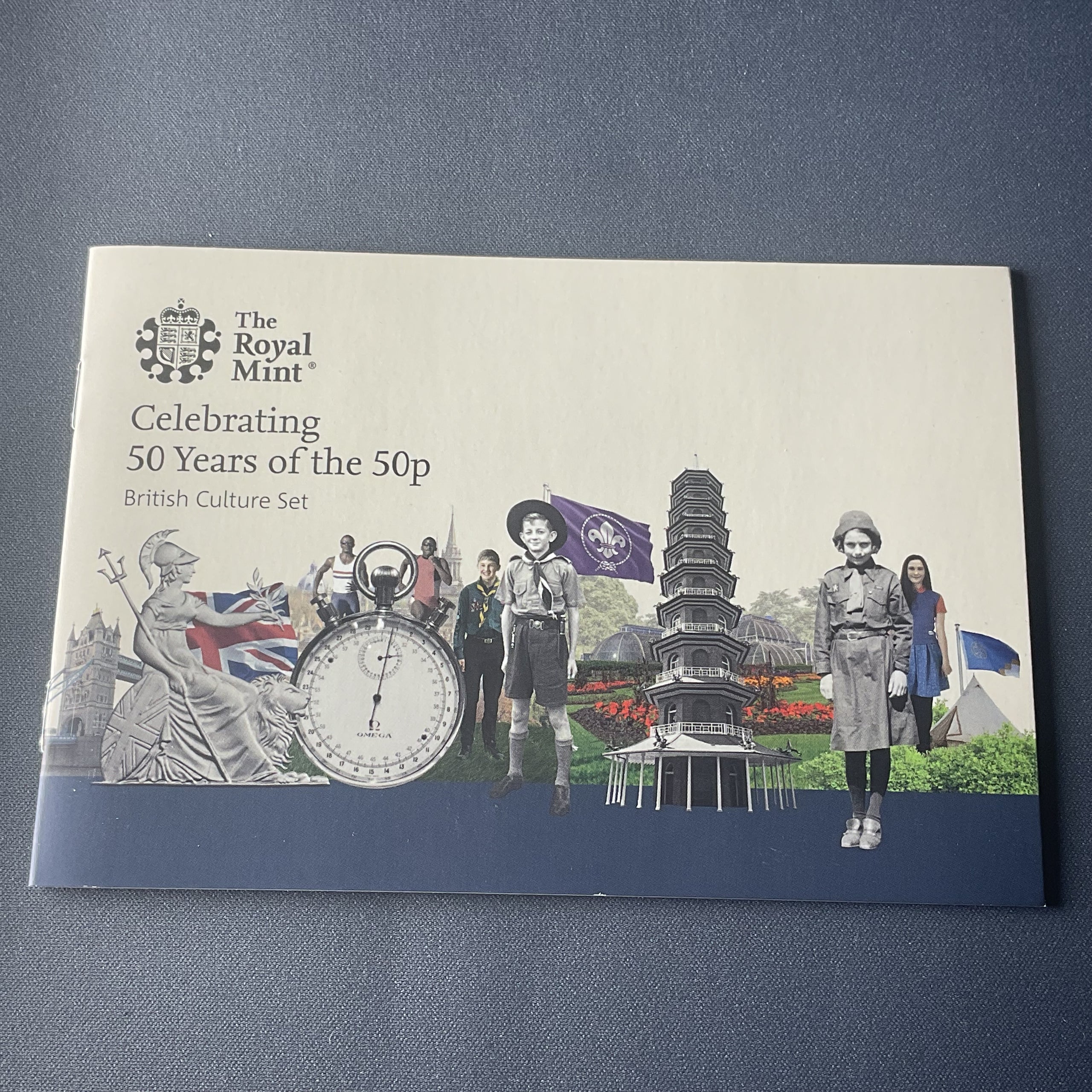 2019 50th Anniversary of the 50p British Culture Proof Coin Set - Bits’N’Bobs 24 - 7