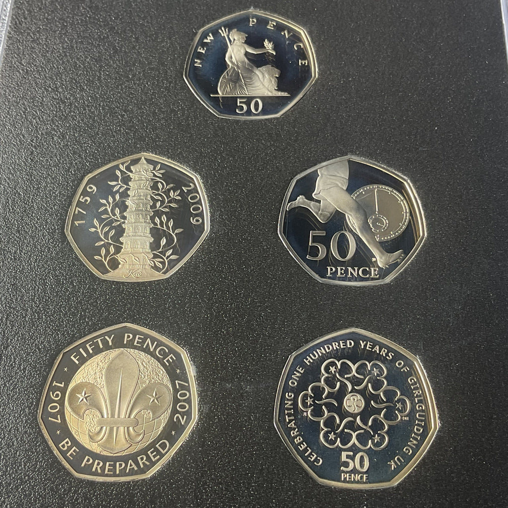 2019 50th Anniversary of the 50p British Culture Proof Coin Set - Bits’N’Bobs 24 - 7