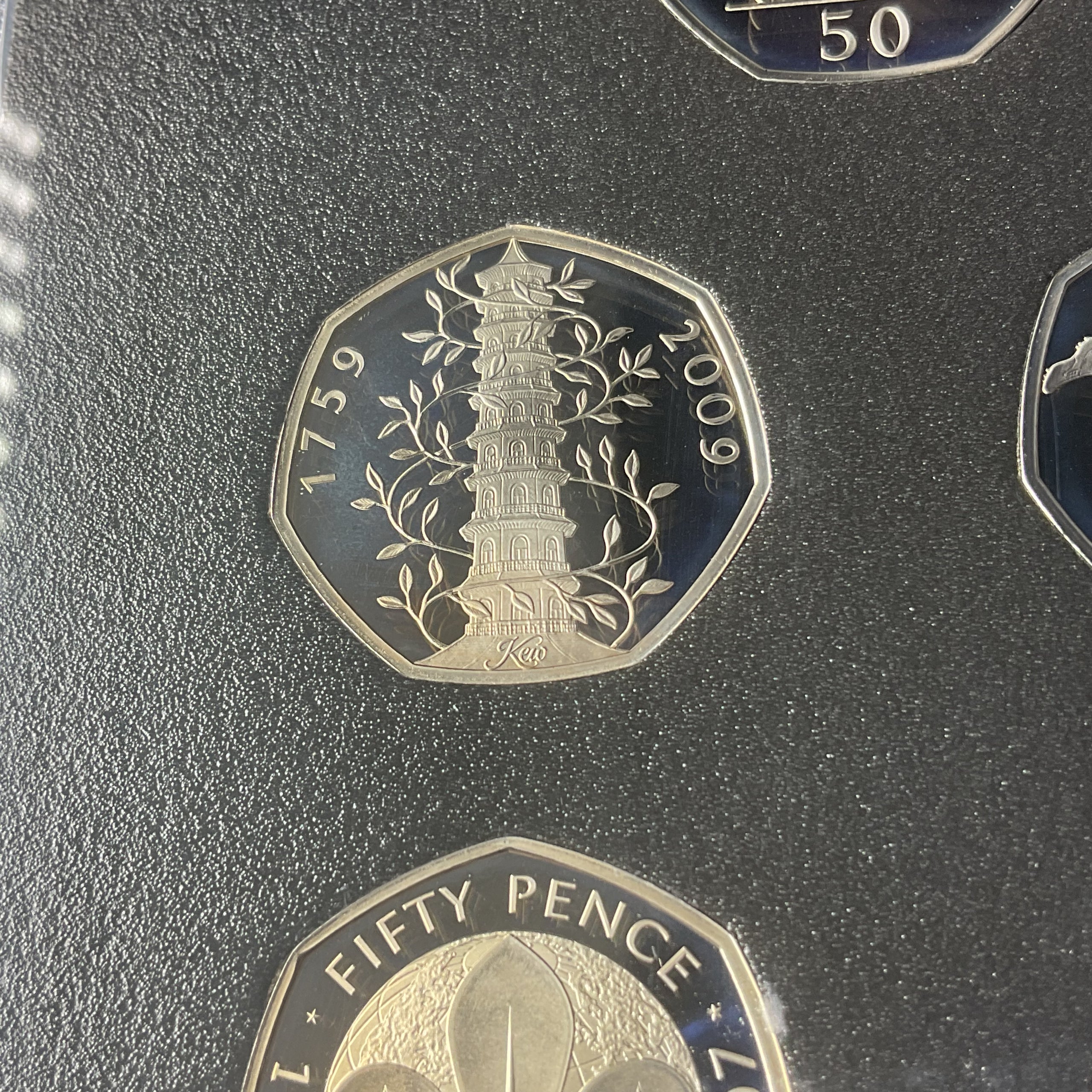2019 50th Anniversary of the 50p British Culture Proof Coin Set - Bits’N’Bobs 24 - 7