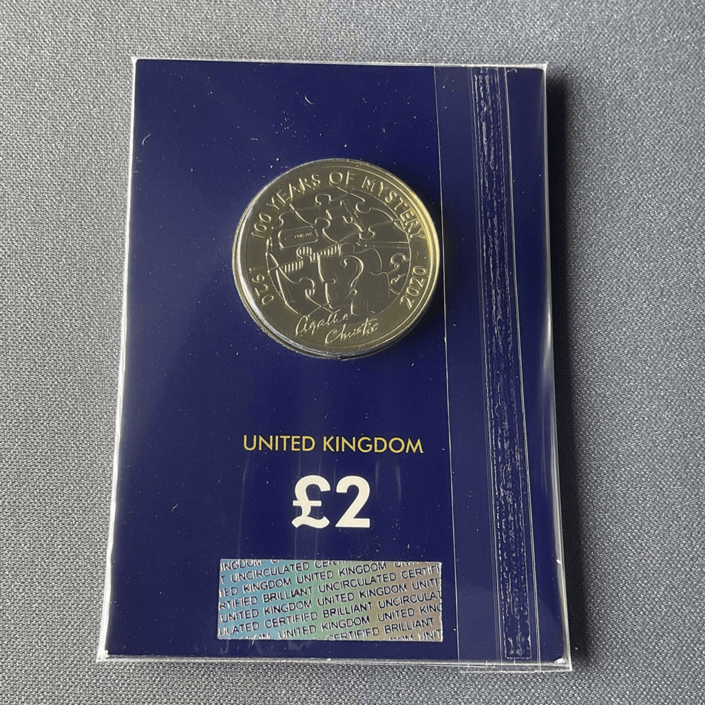 2020 Agatha Christie Mysterious Affairs £2 Two Pound BU Change Checker - Bits’N’Bobs 24 - 7