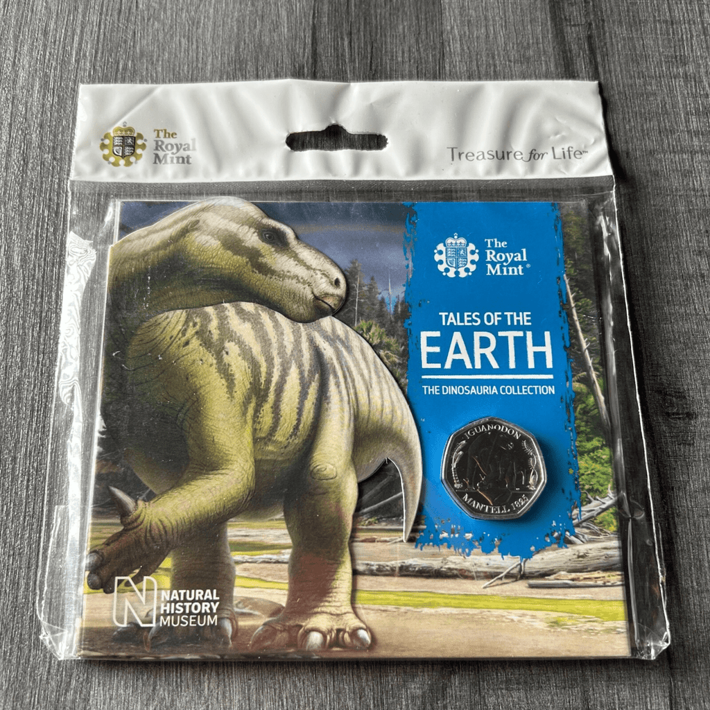 2020 Iguanodon 50p Dinosaur Tales Of The Earth Coin Pack BU - Bits’N’Bobs 24 - 7