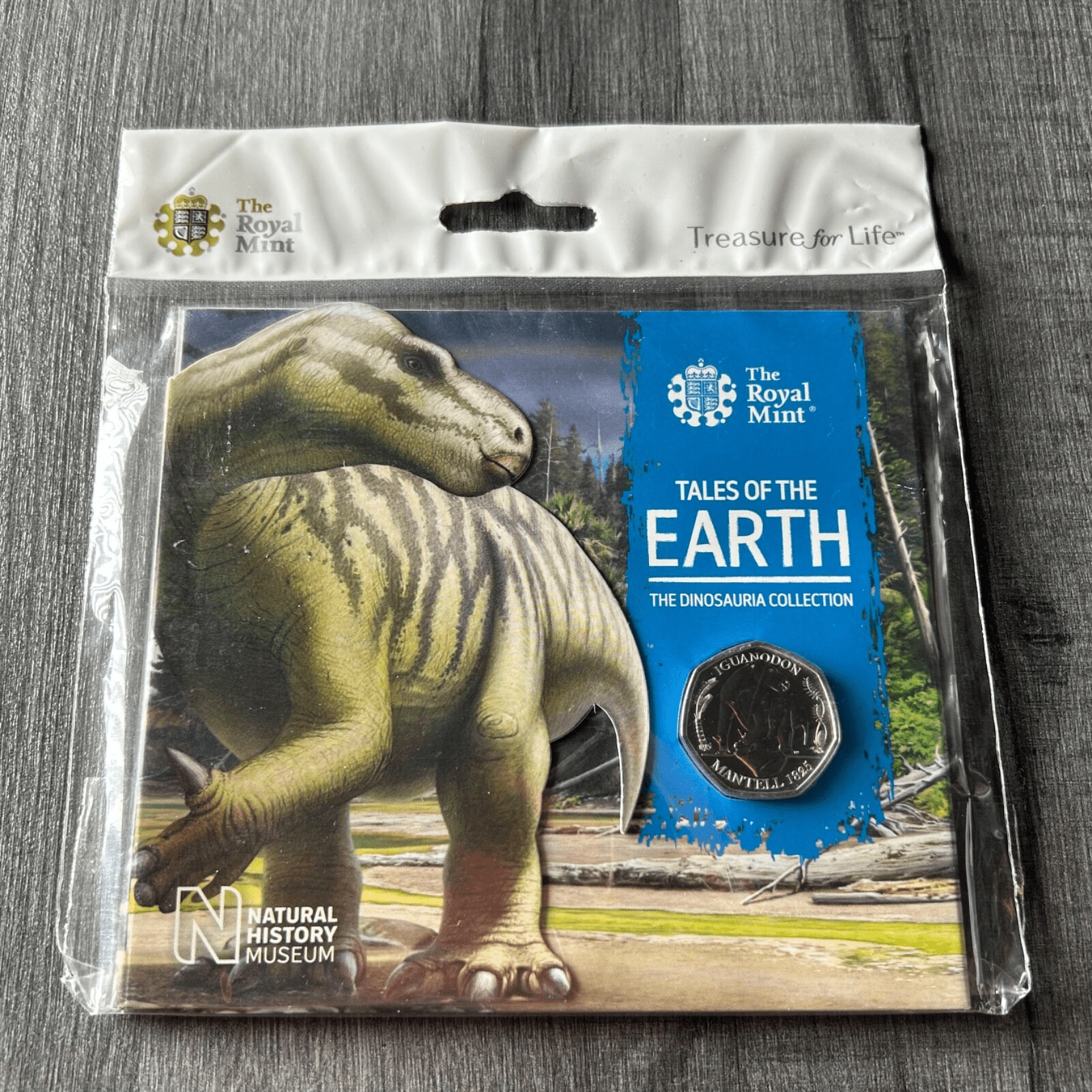 2020 Iguanodon 50p Dinosaur Tales Of The Earth Coin Pack BU - Bits’N’Bobs 24 - 7