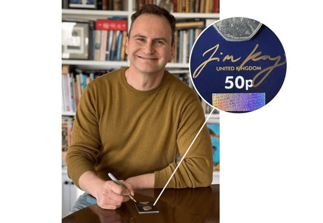 2023 Dumbledore BU 50p Signed by Jim Kay - Limited to 800 - Bits’N’Bobs 24 - 7