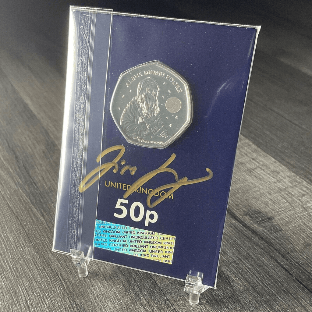 2023 Dumbledore BU 50p Signed by Jim Kay - Limited to 800 - Bits’N’Bobs 24 - 7