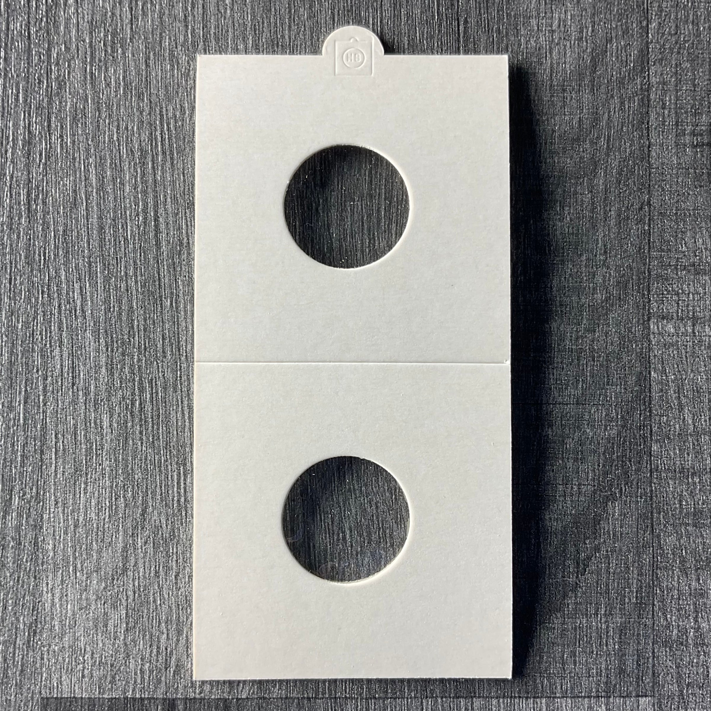 Hartberger Self adhesive coin holders - pack of 25 sizes 17.5mm