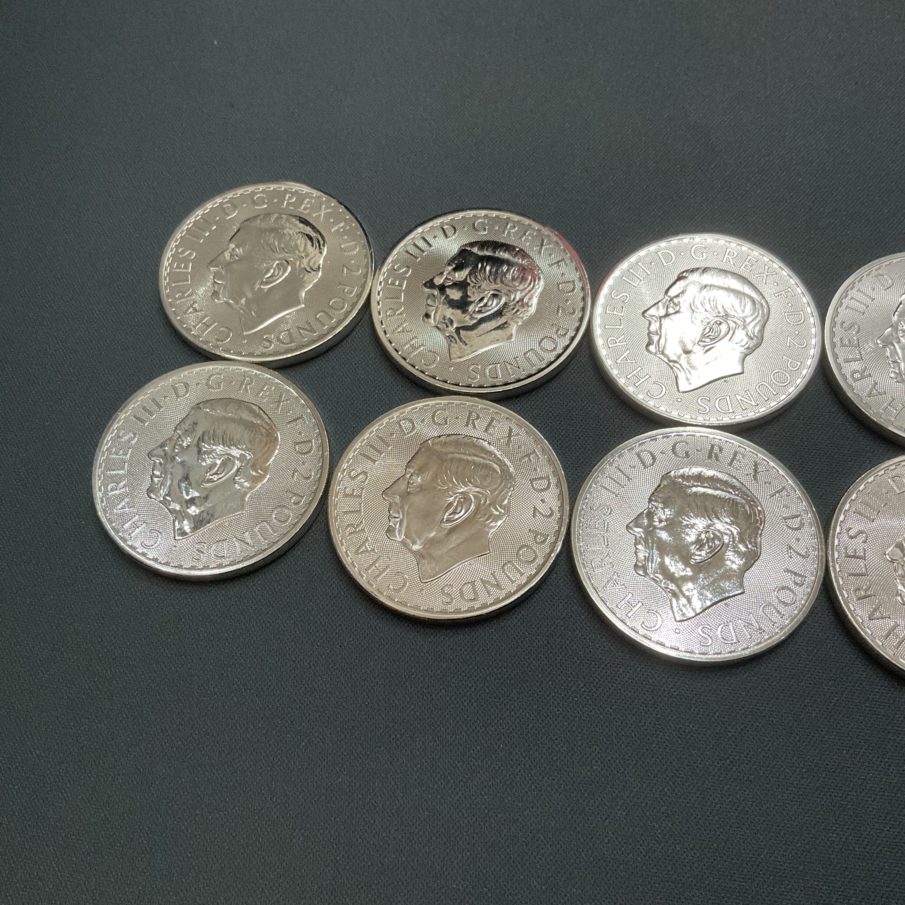 10x 2026 1oz Silver Britannia Coins