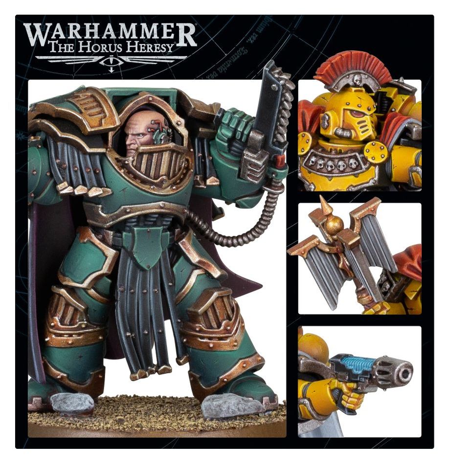 Legiones Astartes: Legion Cataphractii Praetor & Chaplain Consul