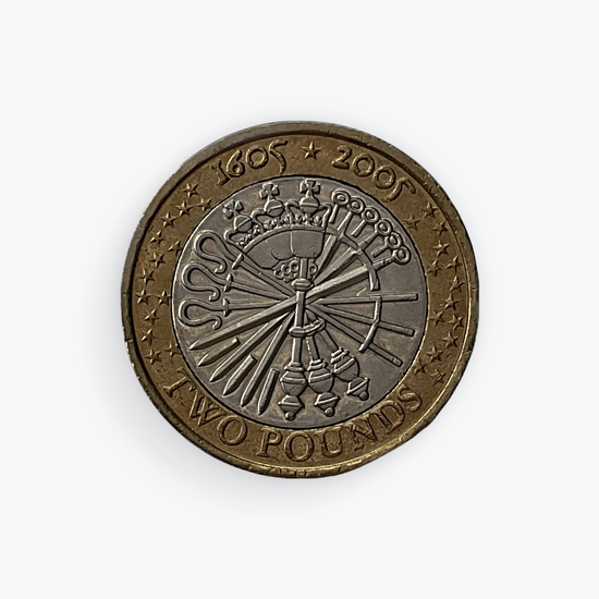 2007 Gunpowder Plot £2 Coin