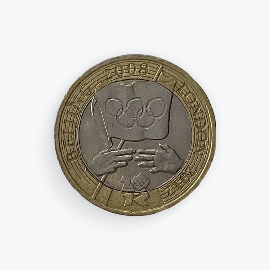 2008 Olympic Beijing to London Handover £2 Coin