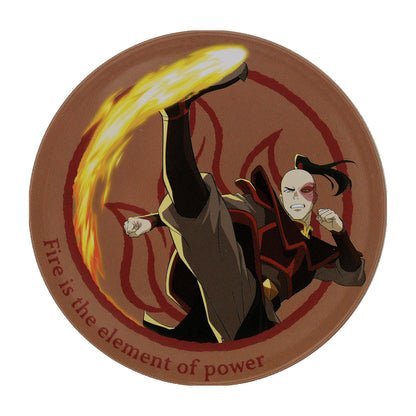 Airbender Set of 4 Embossed Metal Coasters - Bits’N’Bobs 24-7