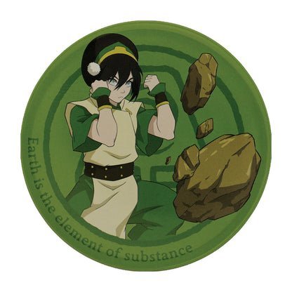 Airbender Set of 4 Embossed Metal Coasters - Bits’N’Bobs 24-7