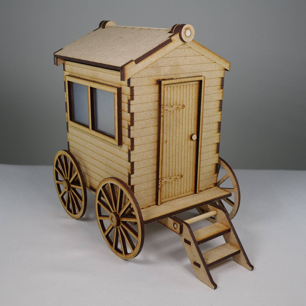 Bathing Hut - Flatpack Model Kit by Curious Rabbit ® - Bits’N’Bobs 24 - 7