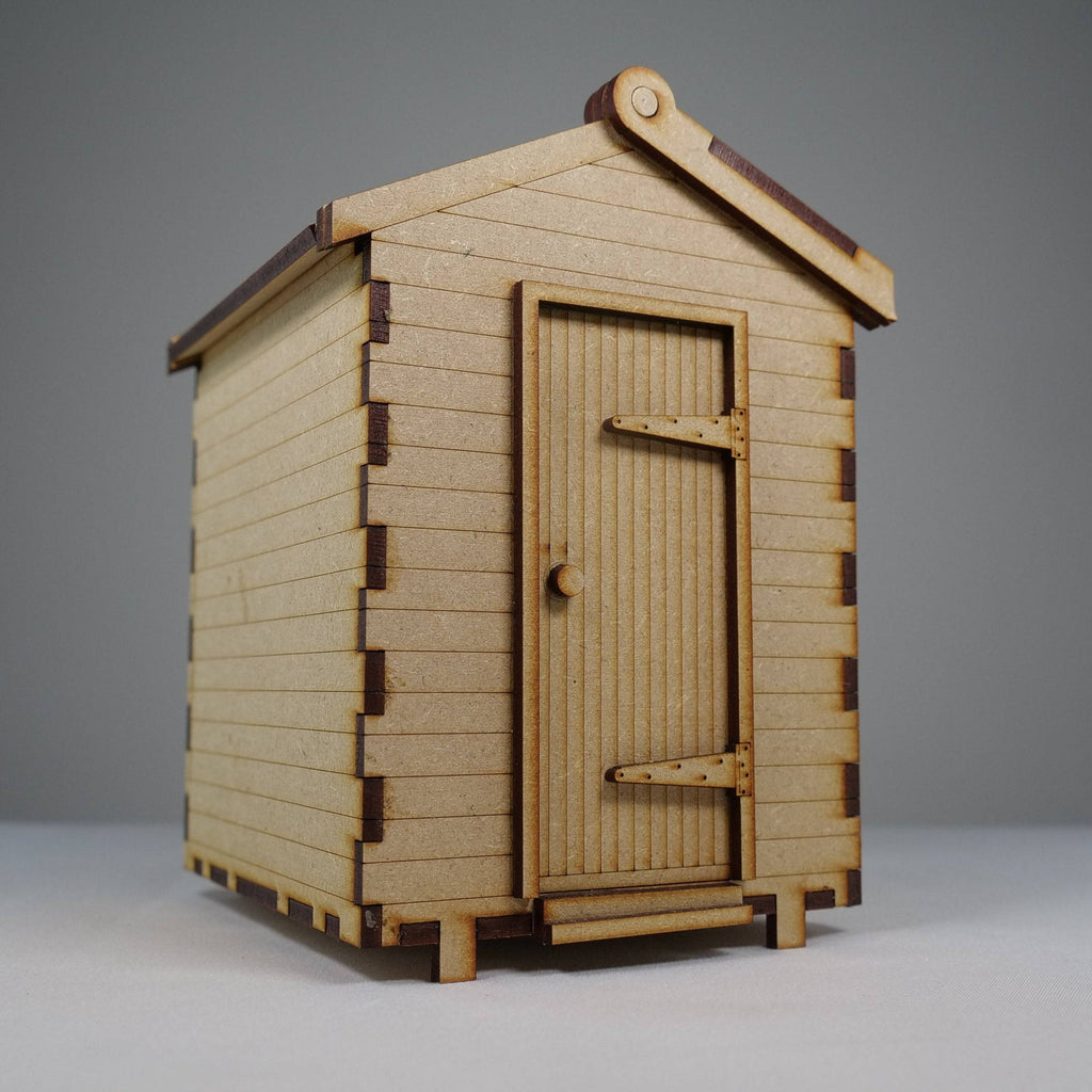 Beach Hut - Pre-Built Model by Curious Rabbit ® - Bits’N’Bobs 24-7