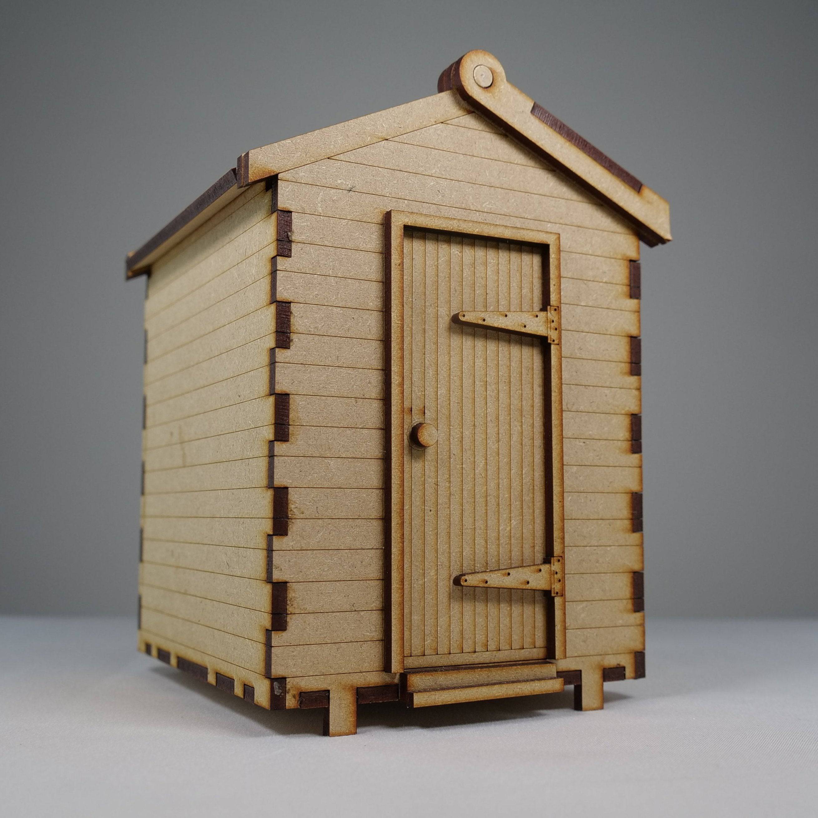 Beach Hut - Pre-Built Model by Curious Rabbit ® - Bits’N’Bobs 24-7