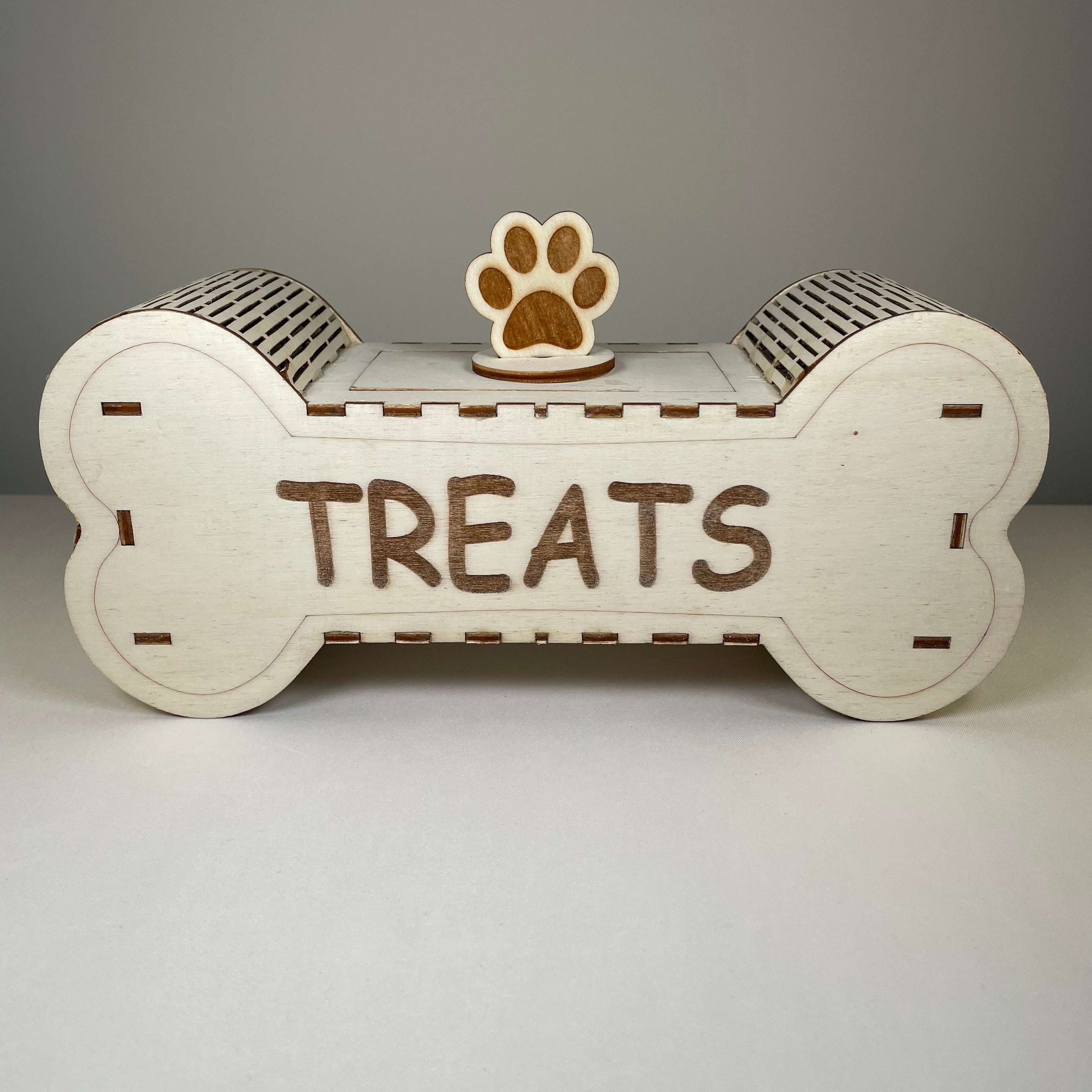 Dog Treat Box - Flatpack Model Kit By Curious Rabbit ® - Bits’N’Bobs 24-7