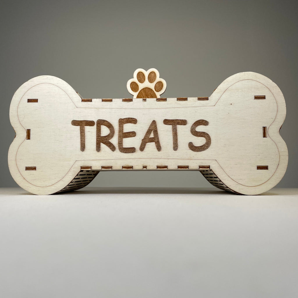 Dog Treat Box - Flatpack Model Kit By Curious Rabbit ® - Bits’N’Bobs 24-7