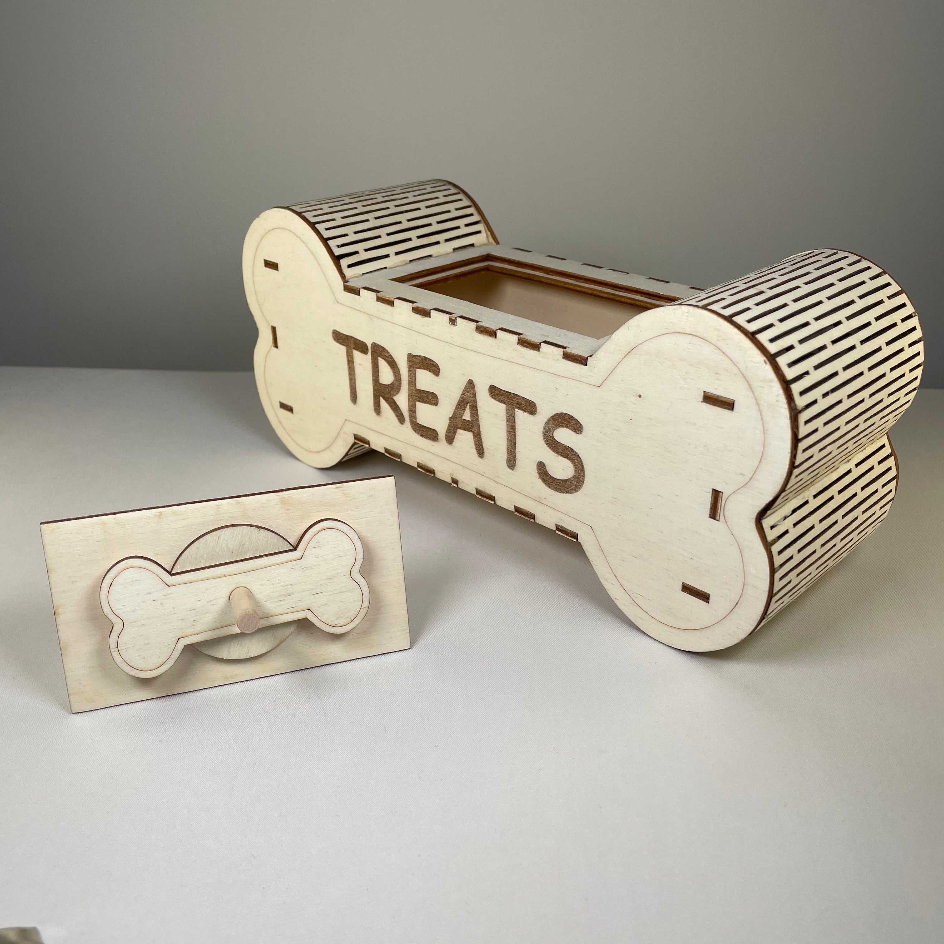 Dog Treat Box - Flatpack Model Kit By Curious Rabbit ® - Bits’N’Bobs 24-7