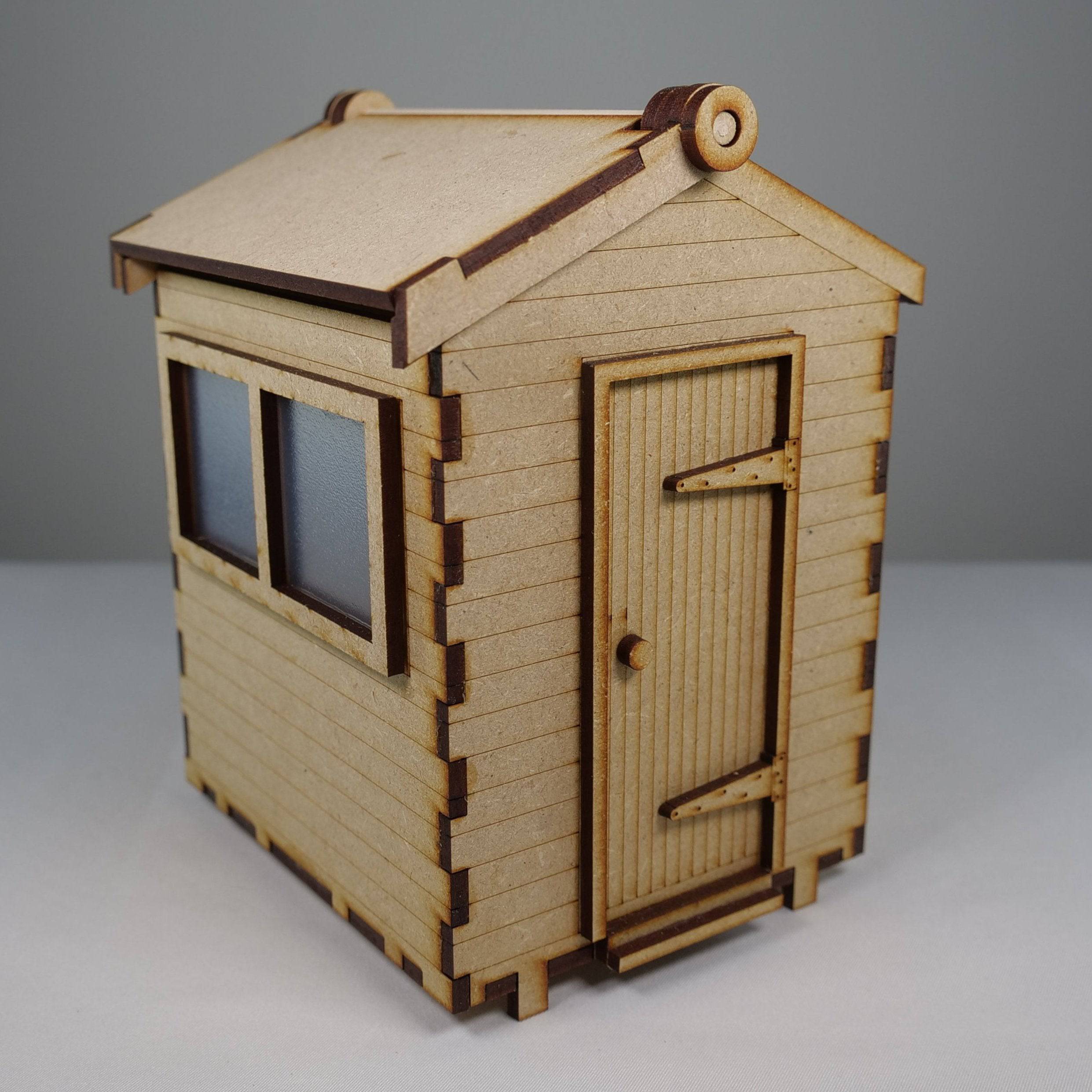 Garden Shed - Flatpack Model Kit By Curious Rabbit ® - Bits’N’Bobs 24 - 7