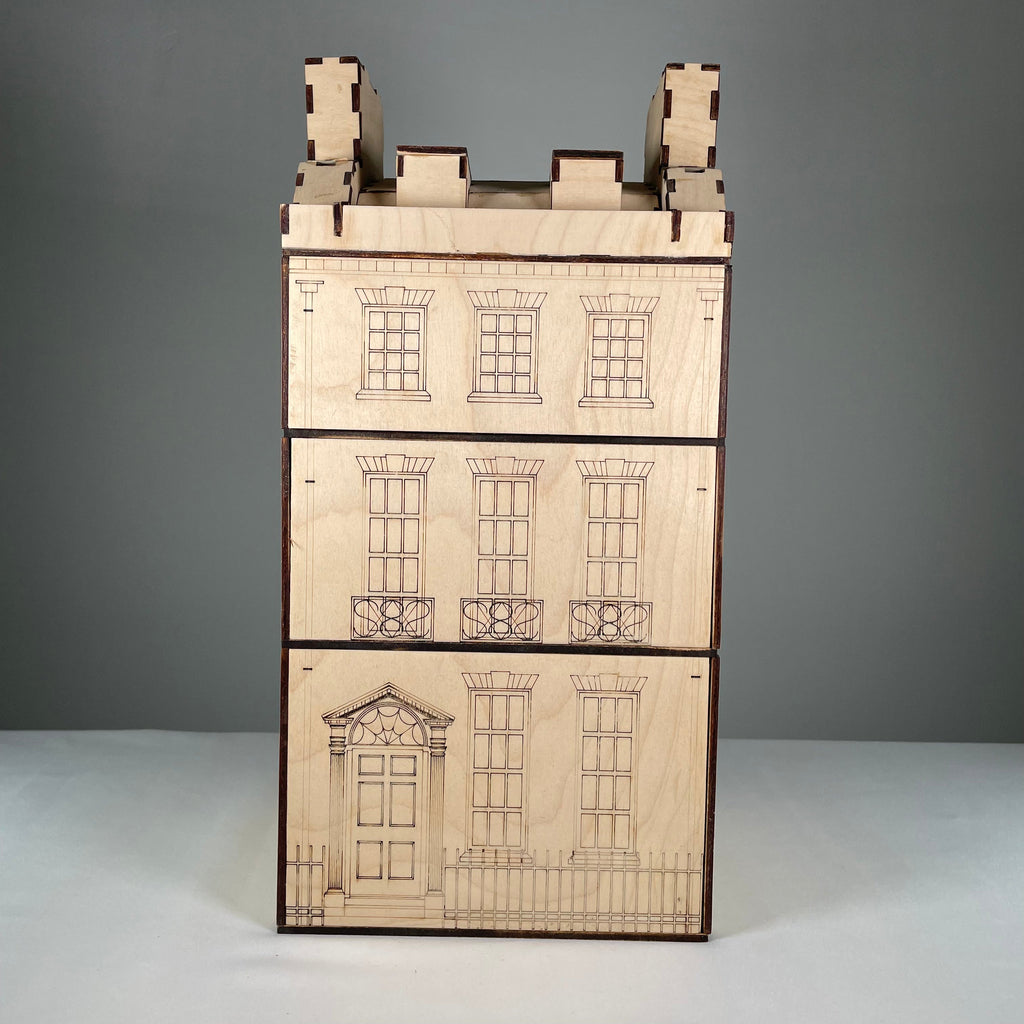 Georgian House - Pre-Built Model by Curious Rabbit ® - Bits’N’Bobs 24-7