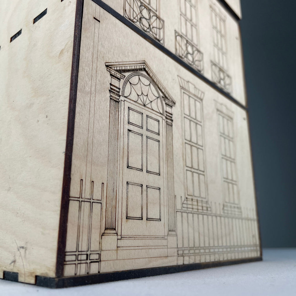 Georgian House - Pre-Built Model by Curious Rabbit ® - Bits’N’Bobs 24-7