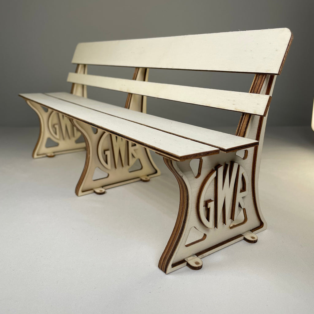 GWR Bench - Flatpack Model Kit by Curious Rabbit ® - Bits’N’Bobs 24-7