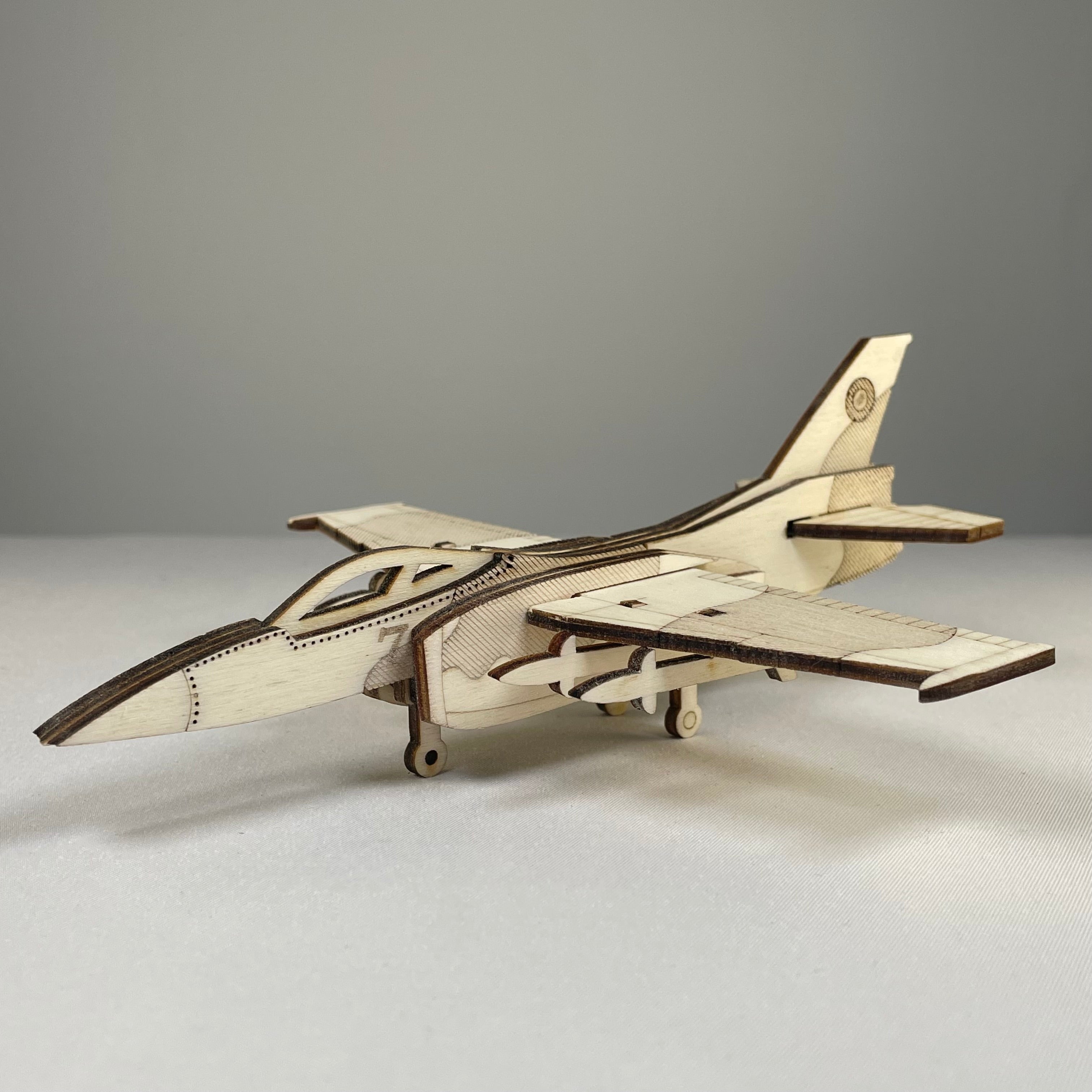 Jet Puzzle - Flatpack Model Kit by Curious Rabbit ® - Bits’N’Bobs 24-7