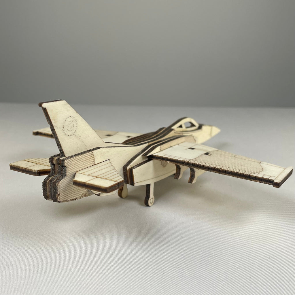 Jet Puzzle - Flatpack Model Kit by Curious Rabbit ® - Bits’N’Bobs 24-7