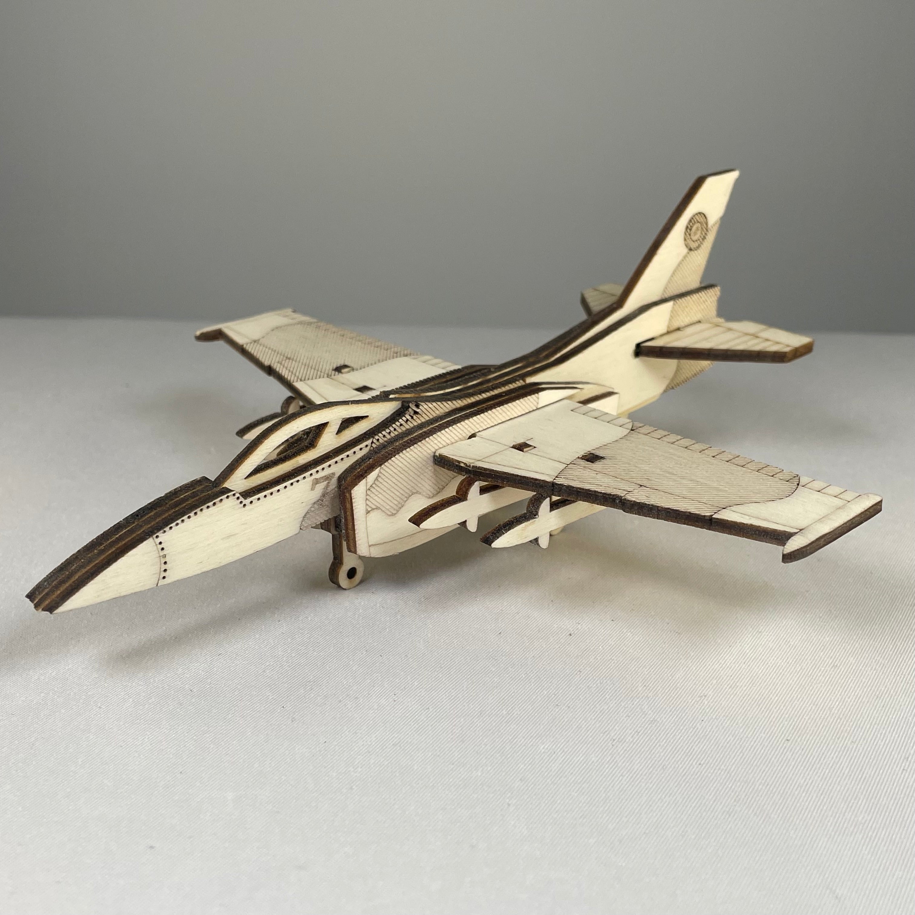 Jet Puzzle - Flatpack Model Kit by Curious Rabbit ® - Bits’N’Bobs 24-7