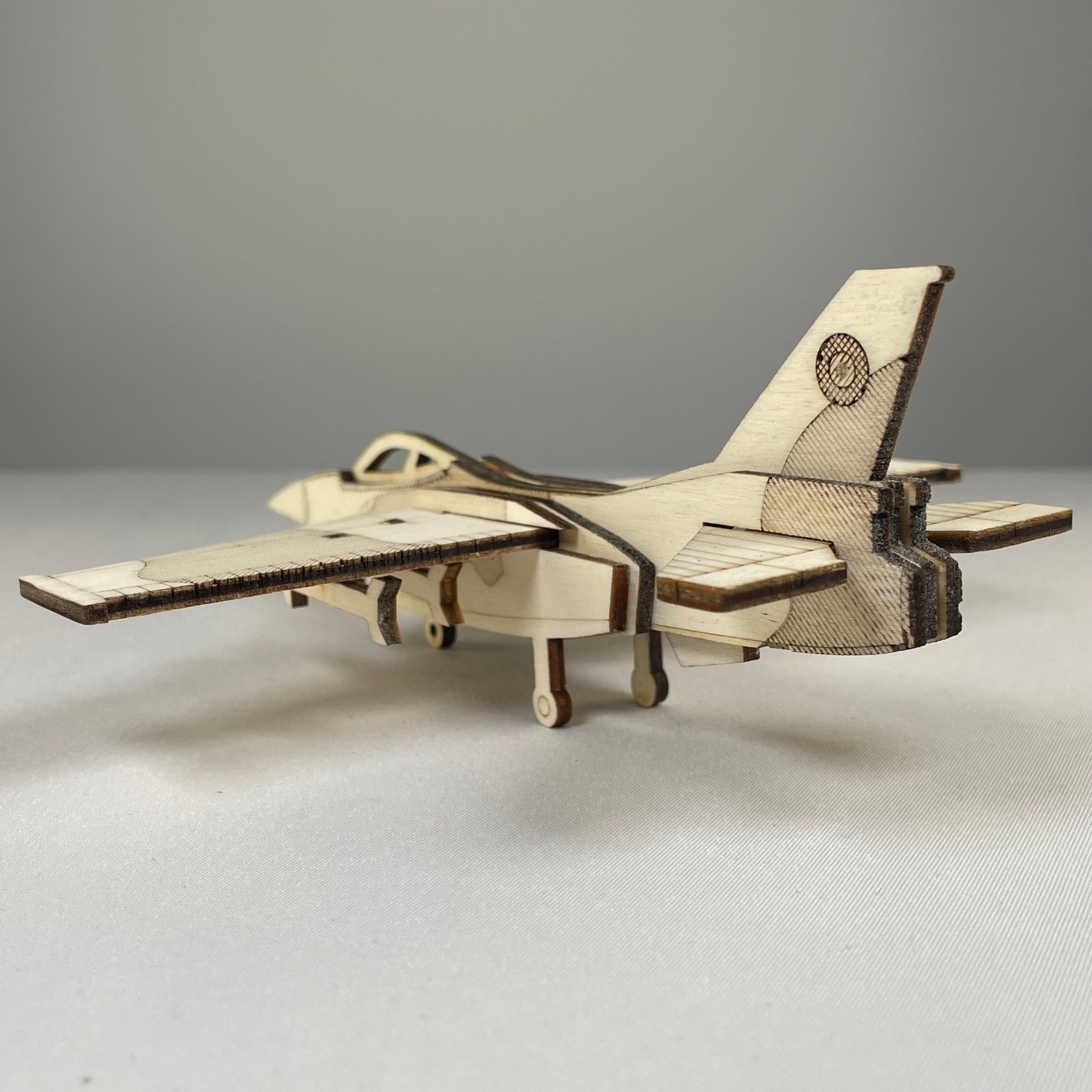 Jet Puzzle - Flatpack Model Kit by Curious Rabbit ® - Bits’N’Bobs 24-7