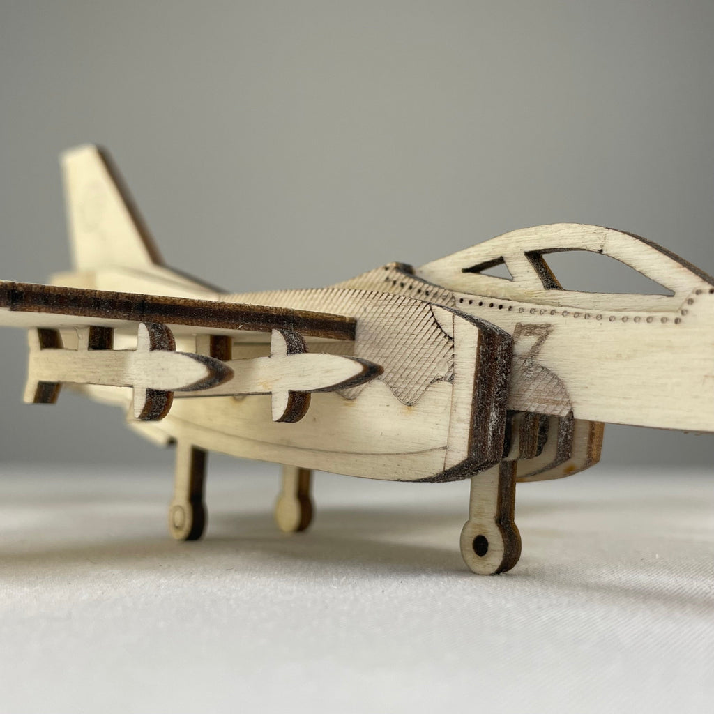 Jet Puzzle - Flatpack Model Kit by Curious Rabbit ® - Bits’N’Bobs 24-7