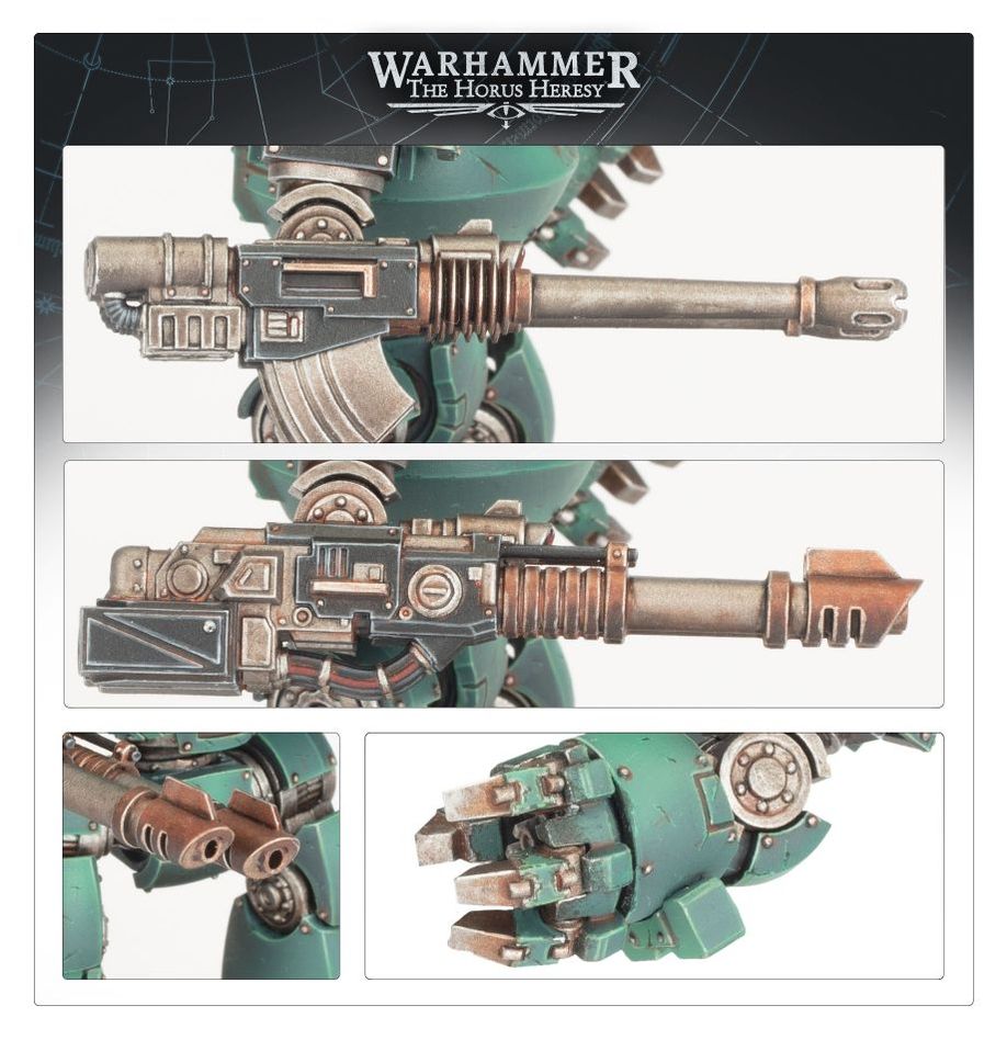 Legiones Astartes: Contemptor Dreadnought - Bits’N’Bobs 24-7