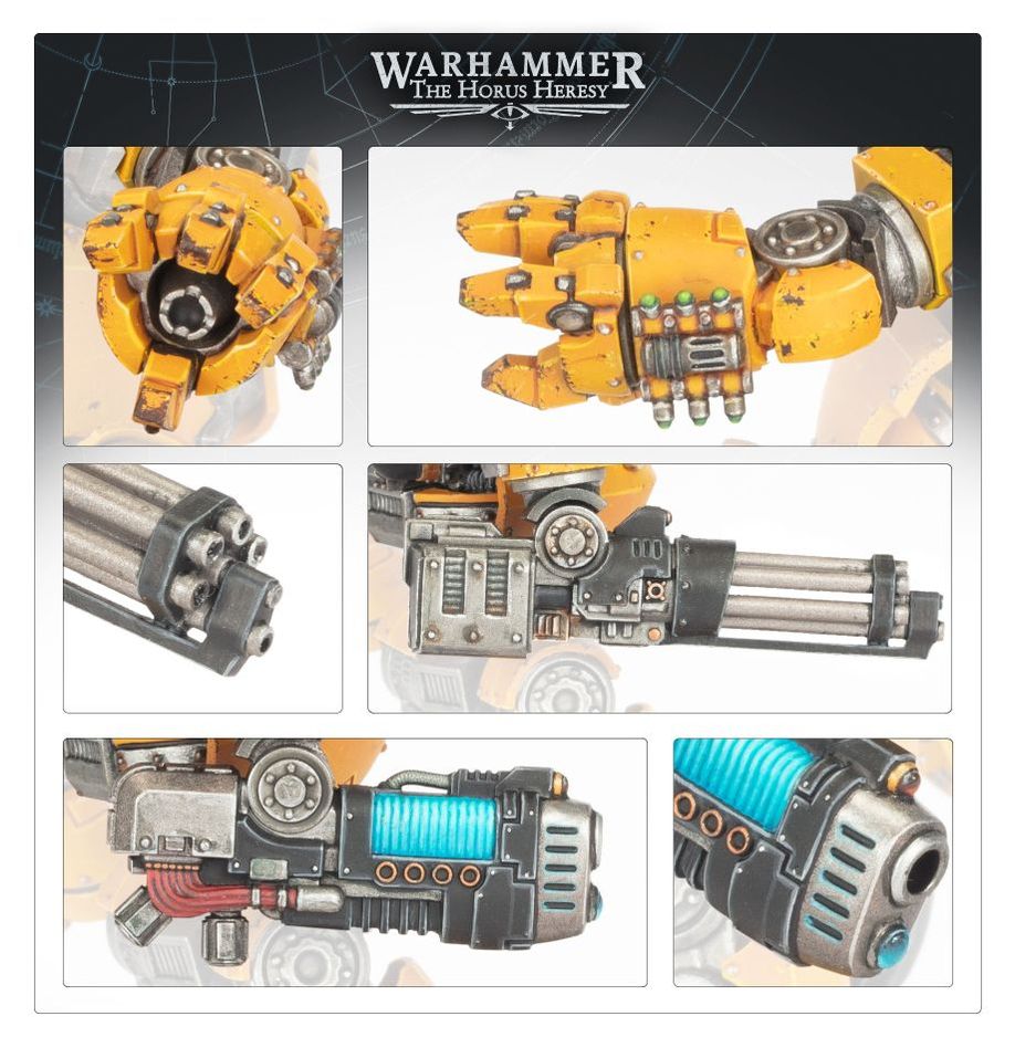 Legiones Astartes: Contemptor Dreadnought - Bits’N’Bobs 24-7