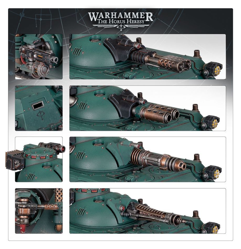 Legiones Astartes: Deimos Pattern Predator Support Tank - Bits’N’Bobs 24-7