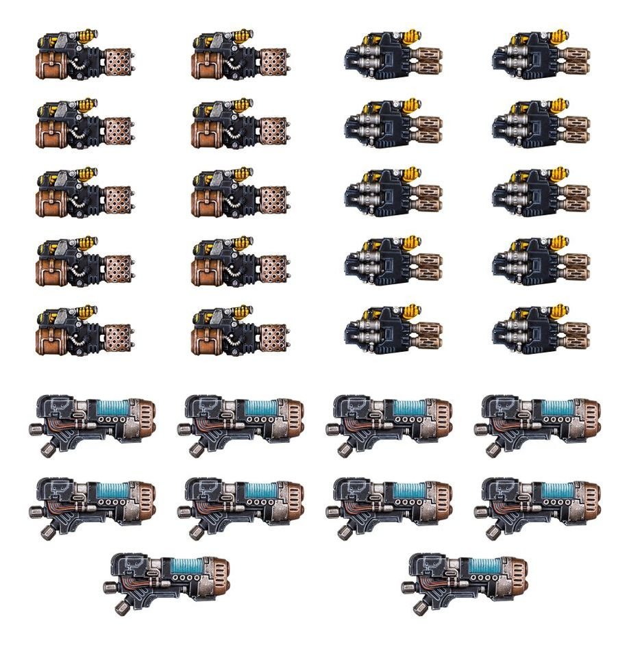 Legiones Astartes: Heavy Flamers, Multi-Meltas, and Plasma Cannons - Bits’N’Bobs 24-7