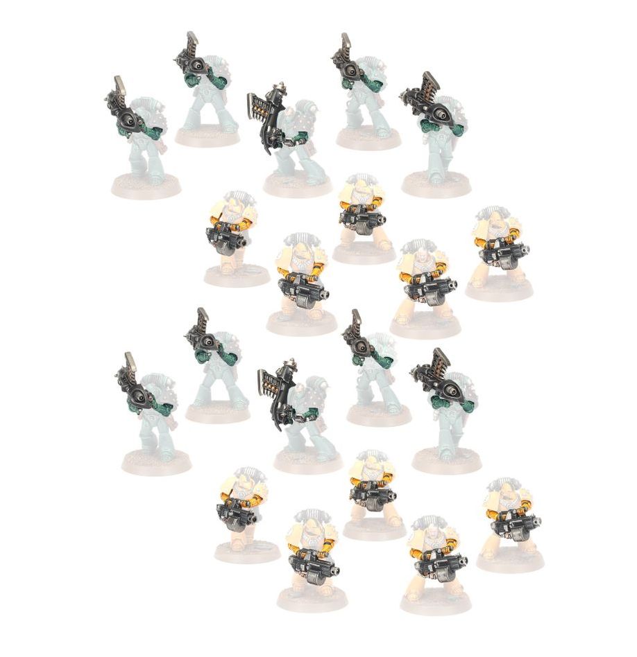 Legiones Astartes: Heavy Weapons Upgrade Set: Missile Launchers & Heavy Bolters - Bits’N’Bobs 24-7